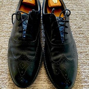 Rockport Black Wing Tip Shoes 11D